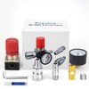 Preciva Air Compressor Pressure Regulator with Dial Gauge, 0-175 PSI