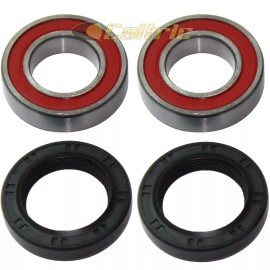 Caltric Front Wheel Ball Bearing And Seals Kit for Honda CRF250R 2004-2020