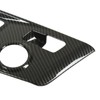 Car Gear Box Cover Trim Carbon Fiber Style Console Shifter