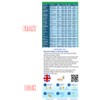 A4 Laminated Garden Planting Calendar: Year-Round Planner for Professional Flower