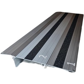 Wheelchai Ramp, Threshold, can be Adjusted Raised to fit a Range of Heights. for Mobility aids Such as wheelchairs, Walkers, Canes, Temporary or Permanent ramp. (2" inch Ramp)