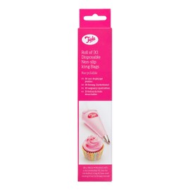Tala 10A10591 30 Large Recycable Non-Slip Icing Bags 20 x 40cm, Disposable