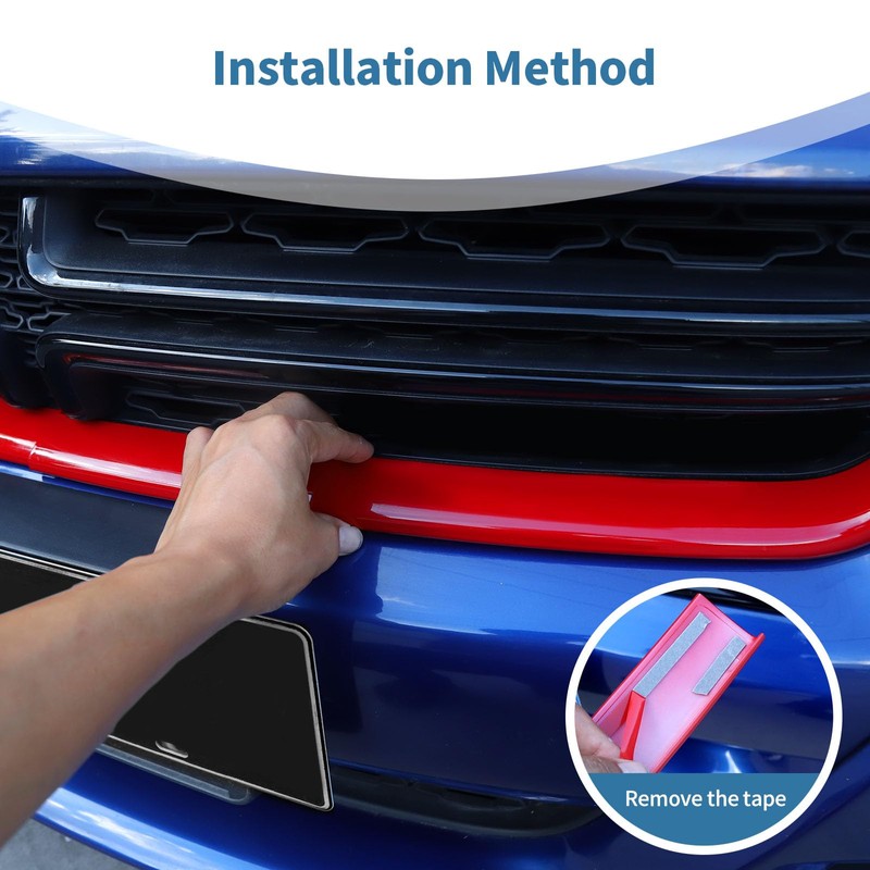 PDKLIN for Charger Grille Insert Trim Cover for Dodge Charger