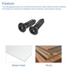 sourcing map Hex Socket Self Tapping Screws, M6 x 20mm
