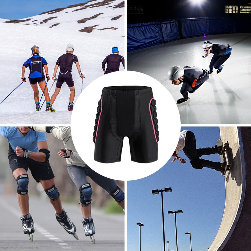 Women's Hip Butt Protection Padded Shorts Armor Hip Protection Shorts