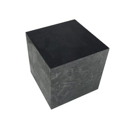 OTOOLWORLD 99.9% Purity Graphite Ingot Block EDM Square Graphite Plate Milling Surface (80x80x80MM)