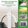 Rain Barrel Diverter Fits for 3"x4" Downspout,Rainwater Collection System,Rain Barrel