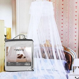 SJ-0201 Round Bed Canopy Mosquito Net Fabric