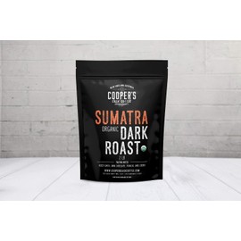 Organic Dark Roast Sumatra, Ground Coffee, Single Origin Grade 1 Premium Coffee - 2lb Bag