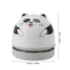 Desktop Vacuum Cleaner with Vacuum Nozzle Cleaning Brush Portable Mini