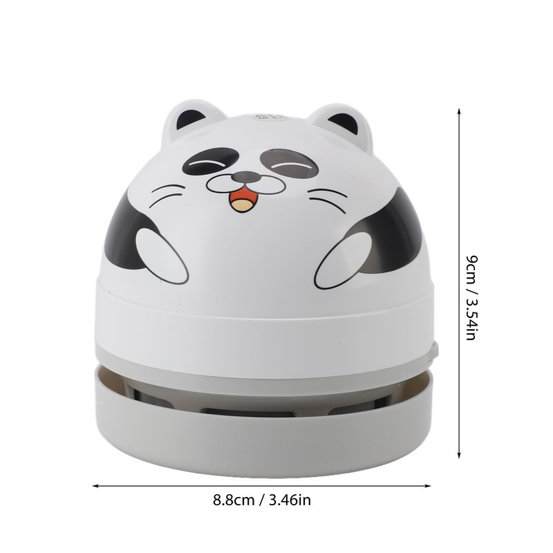 Desktop Vacuum Cleaner with Vacuum Nozzle Cleaning Brush Portable Mini