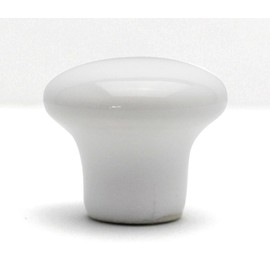 WAKI Ceramic Knob White 25 mm TW – 213