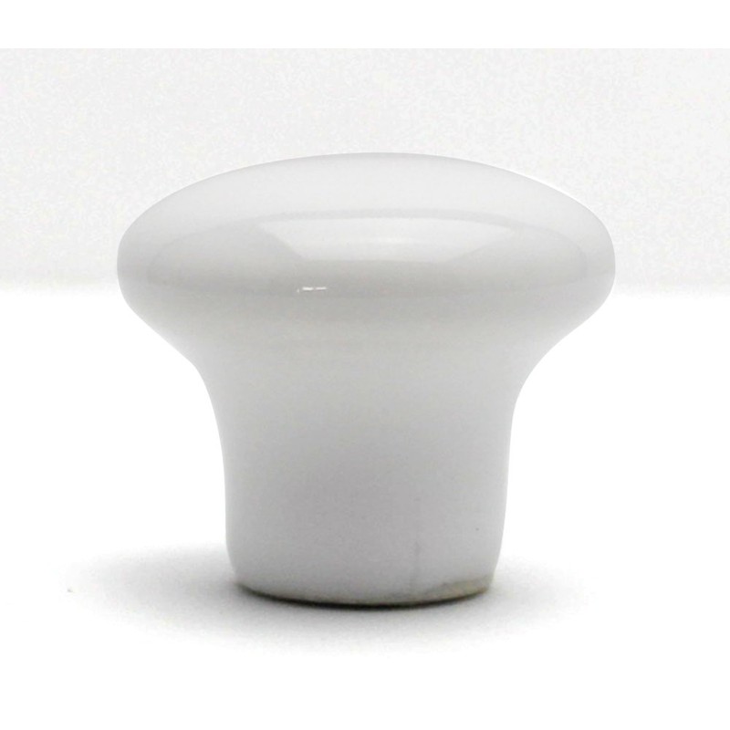 WAKI Ceramic Knob White 25 mm TW – 213