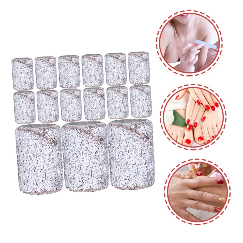 FOMIYES Fine Grit Sanding Bands Set for Nail Drill 200pcs