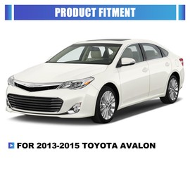 Winjet OEM Fog Light Bezels Set for Toyota Avalon 2013 2014 2015 Avalon Fog Lamps Lights Cover Left & Right Replacement for TO1038166 TO1039166