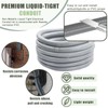 Feotech Liquid-Tight Conduit and Connector Kit - 3/4 Inch 75