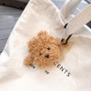 Teddy Dog Airpods Case with Keychain (First and Second Generation)
