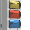 Docnest 3 Pack Magnetic Wall Mounted File Holders,Mesh Letter Organizer