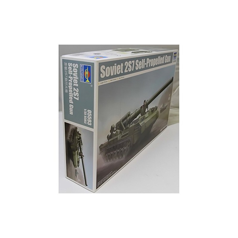 Trumpeter 1/35 2S7 Pion 203mm Self-Propelled Cannon Plastic Model