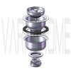 VARNAHOME 3-1/2 Deep Cup Kitchen Sink Drain Assembly, 304 Stainless