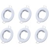 Zodazoqa Set of 6 Recessed Light Frames, Ceiling Mounting Frame,