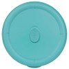 Pyrex 8202-VPC Turquoise Round Vented Plastic Food Storage Replacement Lid