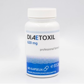 DIAETOXIL DIAETOXIL - Nahrungserg?nzung mit Mineralstoffen zur Gewichtsverlust. 60 Kapseln.