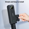 CYNOVA Insta 360 x4 DJI Mic Mini Mount, Invisible Mic