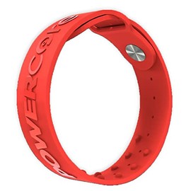 Global Product Powercore Sports Performance Bracelet - Improves Performance, Balance, Stability, Coordination and Core Strength, Unisex Bracelet for All Ages, Red, Medium/Large