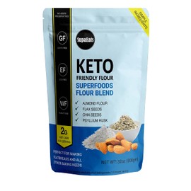 SupaEats Superseed Flour Blend, SupaEats Coconut Flour Blend, SupaEats Almond Flour Blend, 1 to 1 Gluten Free, Keto Friendly, Vegan, Low Carb Flour | High Protein and Fiber-Rich Baking Flour (Superseed Flour Blend)
