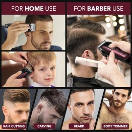 Sejoy Hair Clippers Electric Cordless Trimmer Beard Cutting  Barber Hair Cutting Kit