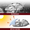 JSBOYAT Headlight Assembly Replacement for Honda Civic 1996 1997 1998