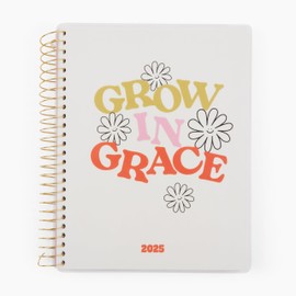 Love in Faith | 18-Month Daily Planner 2025-2026 | Christian Planner | Faith-Based Planner | Christian Gifts | Grow in Grace