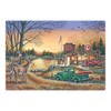 Hoffmaster 311123 Peaceful Evening Placemat, 9.75" Length x 14" Width