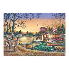 Hoffmaster 311123 Peaceful Evening Placemat, 9.75" Length x 14" Width (Pack of 1000)