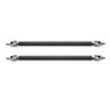 Xotic Tech 2pc Adjustable 8"-11" Front Bumper Lip Splitter Diffuser
