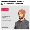 Atomic Alps Rolled Cuff Beanie - Warm Hat for Men