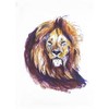 Half a Donkey The Majestic Lion Large Cotton Tea Towel