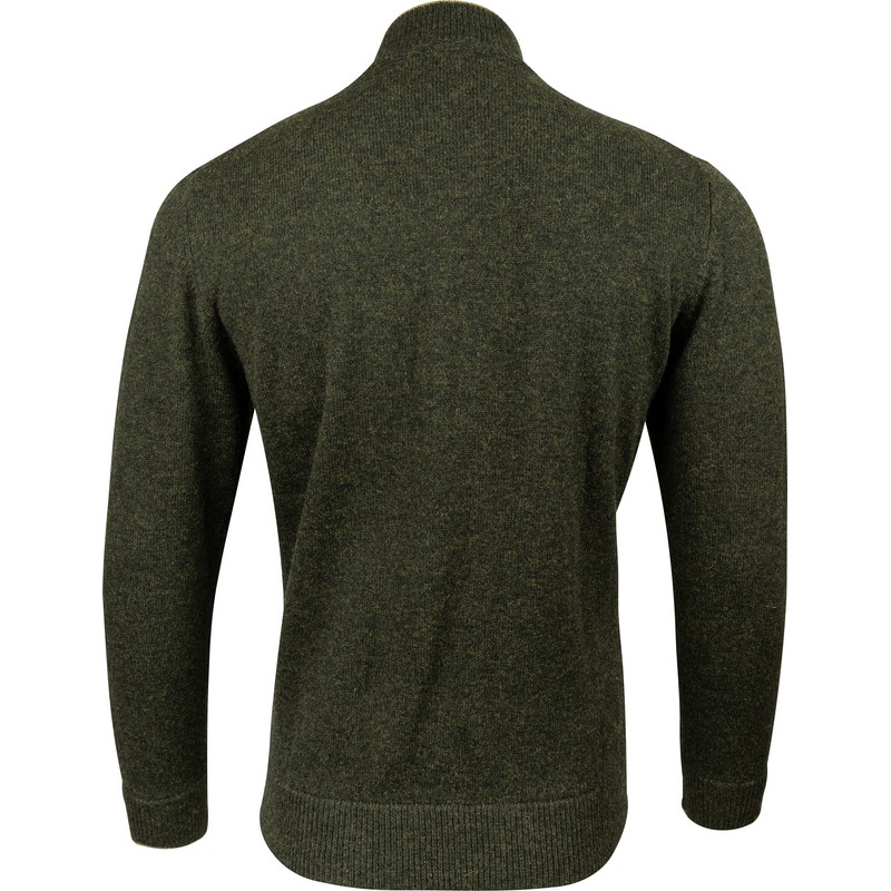 JACK PYKE Ashcombe 100% Lambswool Long Sleeve Zip Knit Jumper