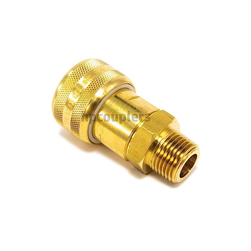 Foster FM5305, 5 Series, Industrial Coupler, Automatic, 1/2" Male NPT,