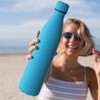GeeRic Drinking Bottle 1 Litre Stainless Steel Thermos Flasks Double-Walled