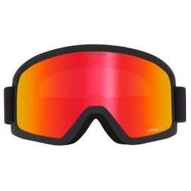 Dragon Unisex DX3 L OTG Snow Sport Goggle - Black Frame | Lumalens Red Ion Lens