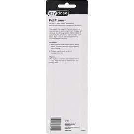 Ezy Dose Contoured Pill Reminder - 1 ea. #67420, Pack of 2
