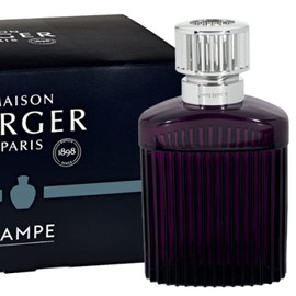 MAISON BERGER - Lampe Berger Model Alpha - Home Fragrance Lamp Diffuser - 6.7x3.7x2.2 inches (Plum)