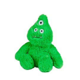 Warmies® Fully Heatable Cuddly Toy scented with French Lavender - Bright Green Monster