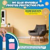 Matte Electrostatic Wall Protect Film, Clear Wall Protector 6.6ft