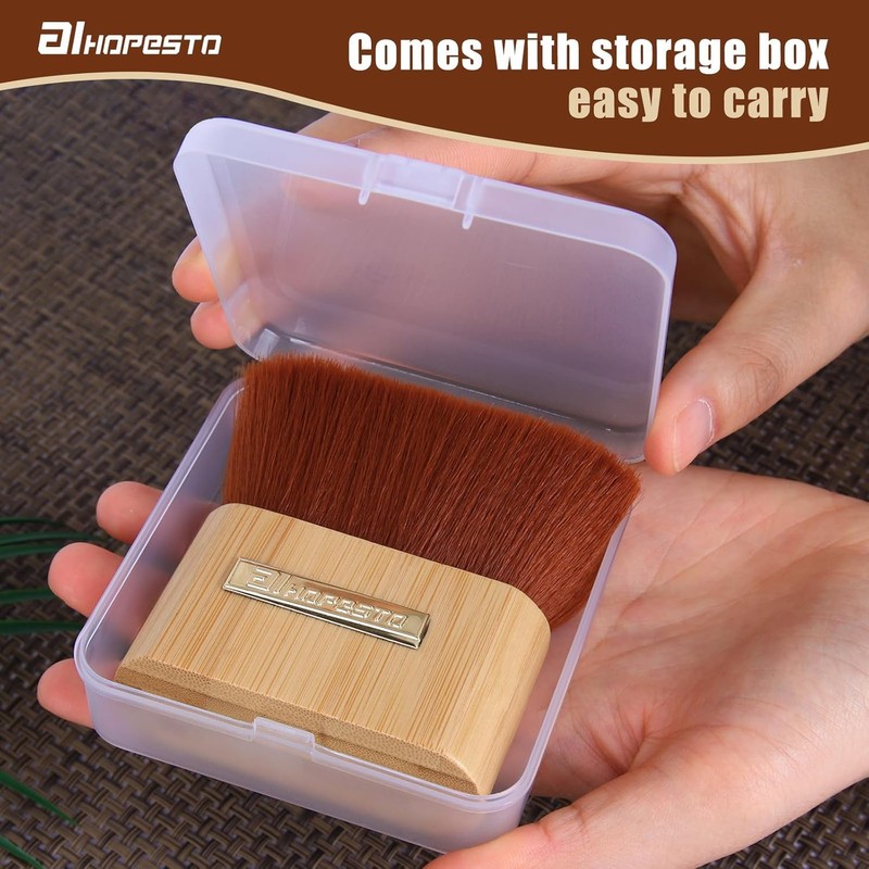 Barber Brush Neck Duster Barber Neck Duster Bamboo Handle Neck