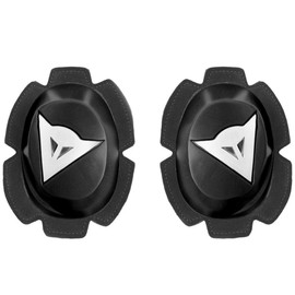 Dainese Motorcycle Knee Slider, Black/White, Size N