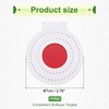 PATIKIL Microfiber Bullseye Targets 7cm, 7Pcs Competition Game Target Shooting