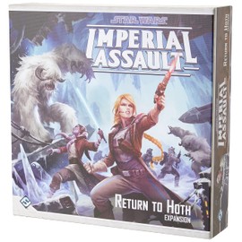 Fantasy Flight Games Star Wars Imperial Assault Board Game Return to Hoth EXPANSION - Epic Sci-Fi Miniatures Strategy Game for Kids and Adults, Ages 14+, 1-5 Players, 1-2 Hour Playtime, Made by Fantasy Flight Games